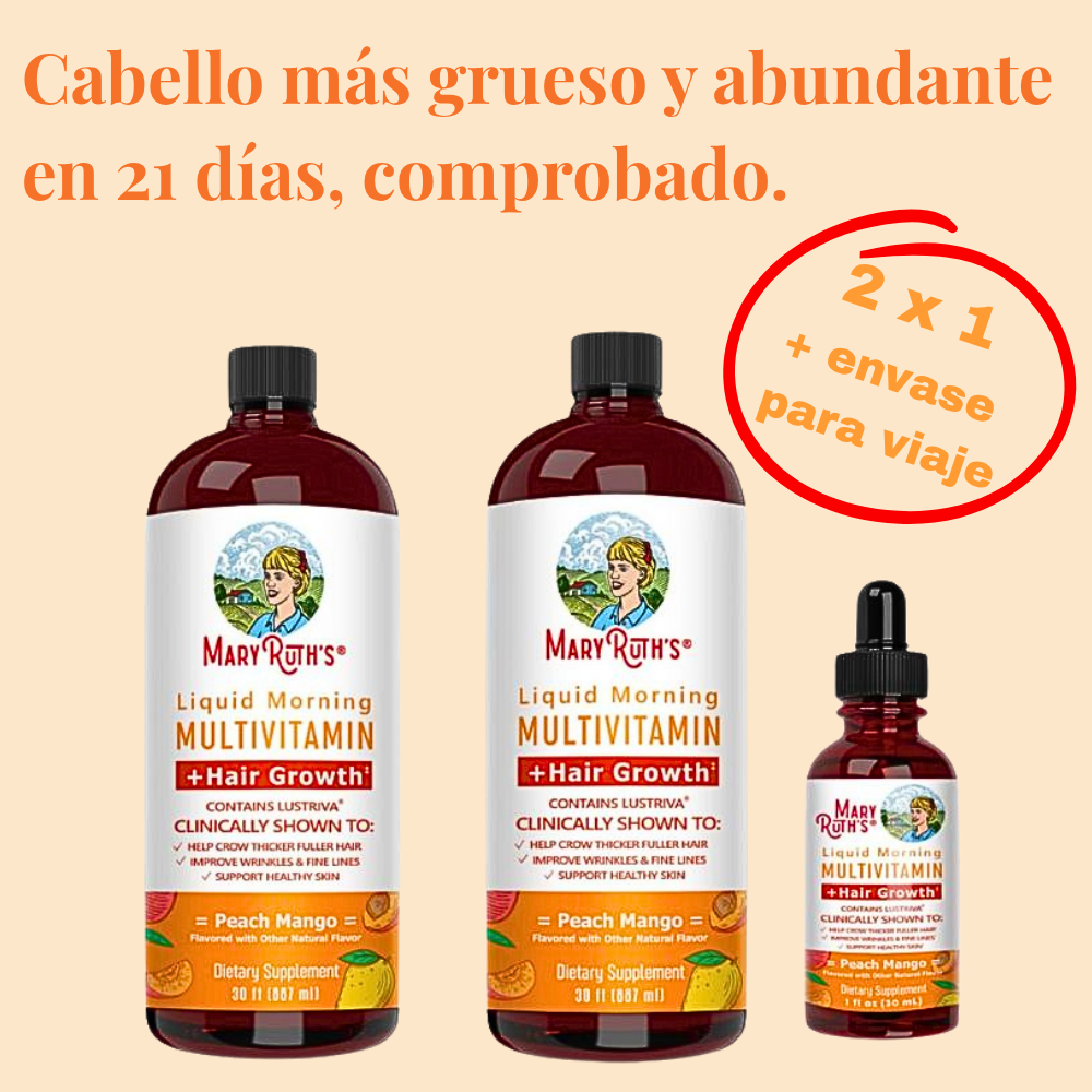 MULTIVITAMÍNICO LÍQUIDO - CRECE TU CABELLO