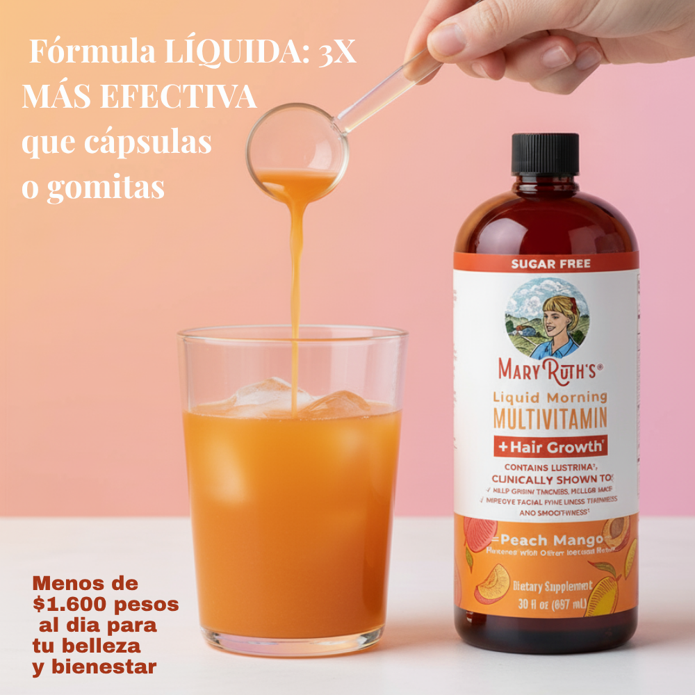 MULTIVITAMÍNICO LÍQUIDO - CRECE TU CABELLO