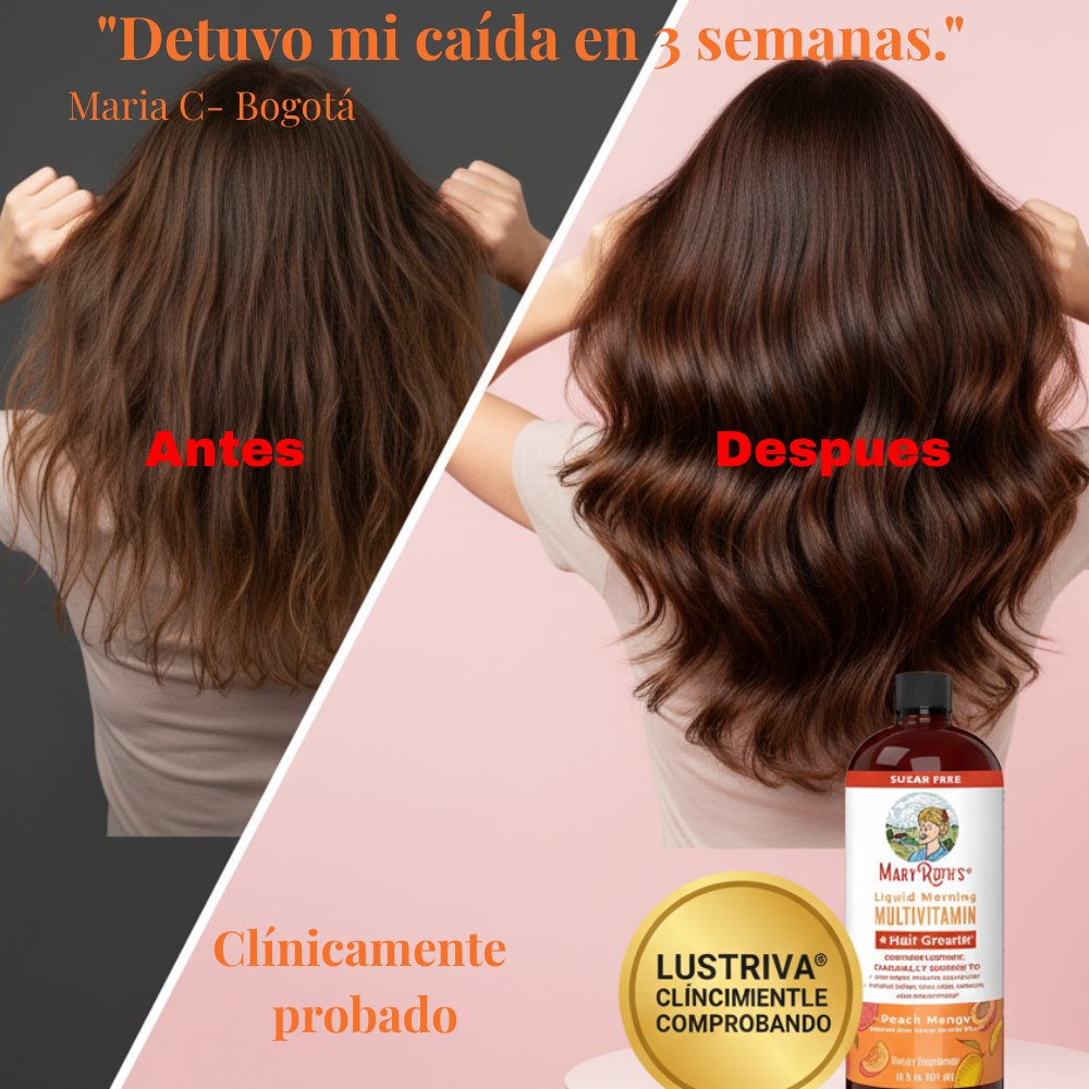 MULTIVITAMÍNICO LÍQUIDO - CRECE TU CABELLO