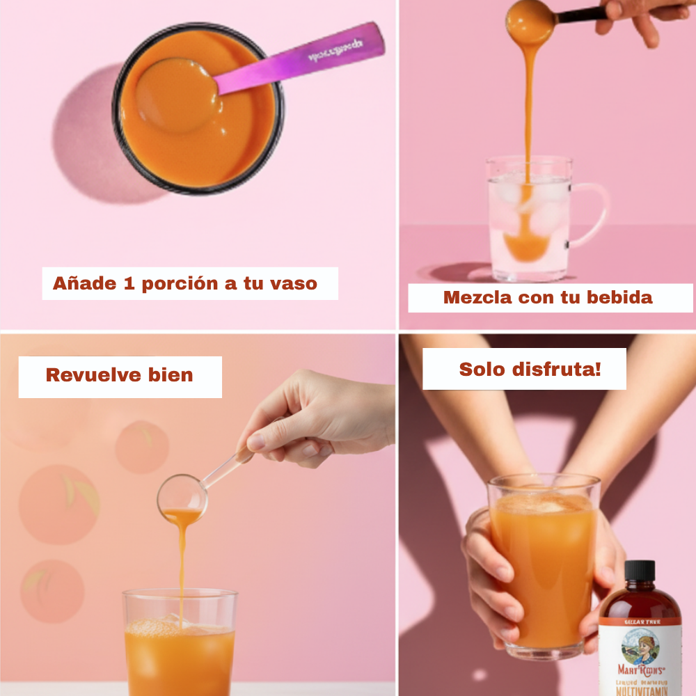 MULTIVITAMÍNICO LÍQUIDO - CRECE TU CABELLO